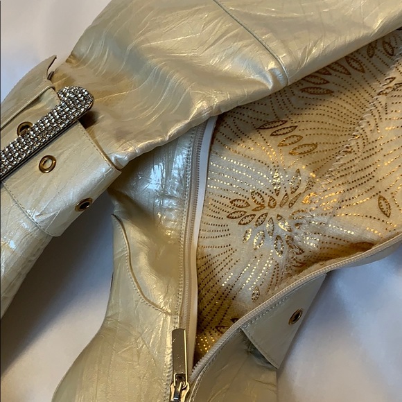 High Rhinestone Boots - Picture 3 of 5